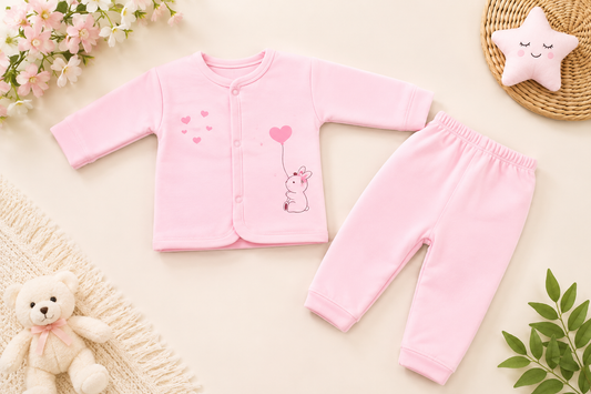 Baby Soft Cotton 2-Piece Winter Set