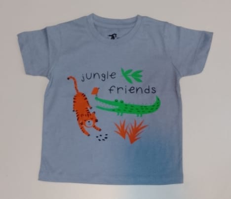 Jungle Friends Kids Cotton T-shirt