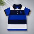 Color Block Kids Polo T-shirt