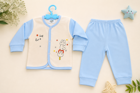 Adorable Baby 2-Piece Outfit Set – Soft & Comfortable Everyday Wear