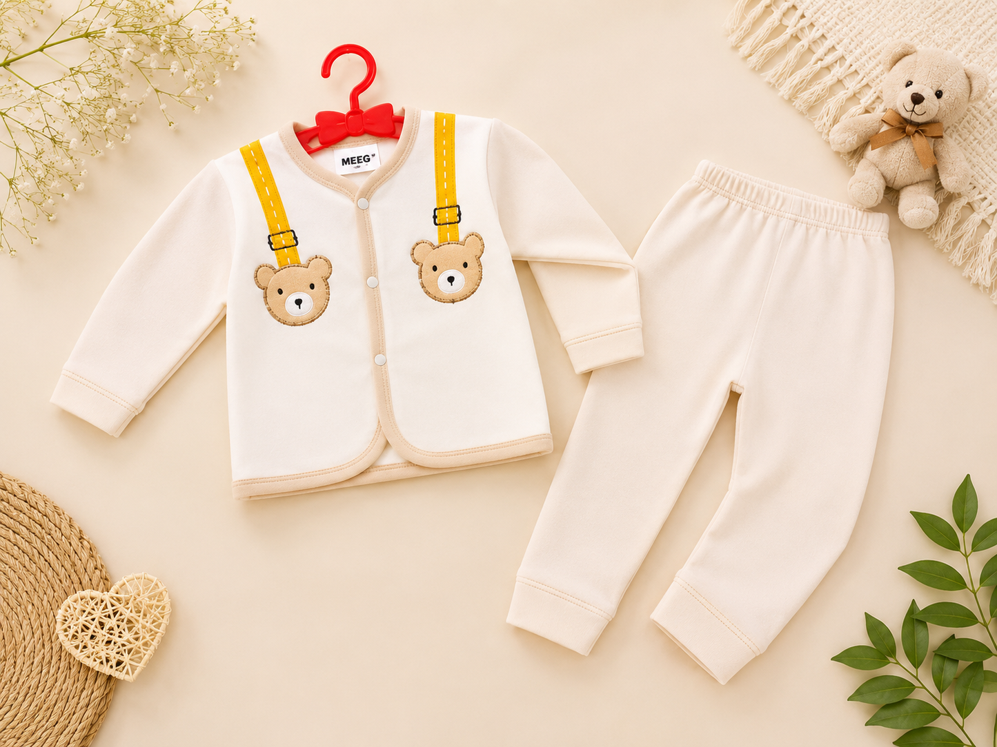 Adorable Baby 2-Piece Outfit Set – Soft & Comfortable Wear
