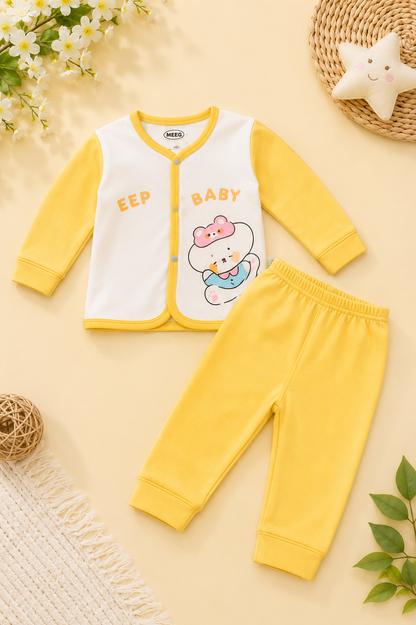 Baby Soft Cotton 2-Piece Winter Set