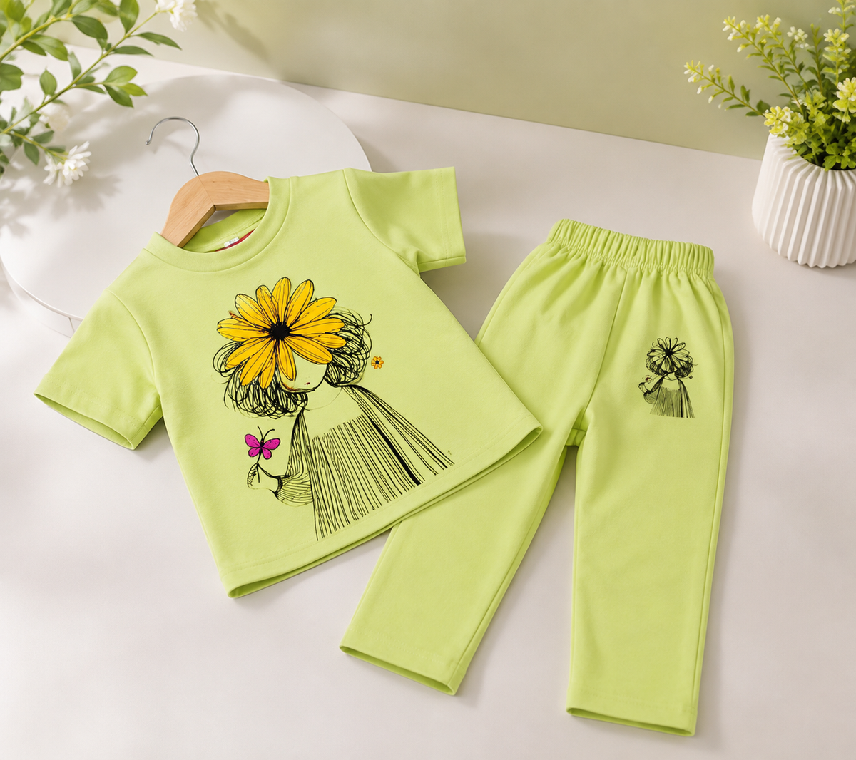 T-shirt & Full Trouser