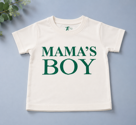 Mama's Boy Kids Cotton T-shirt