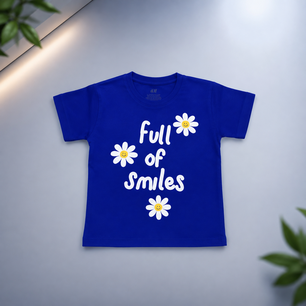Cotton T-shirt - Daisy Print