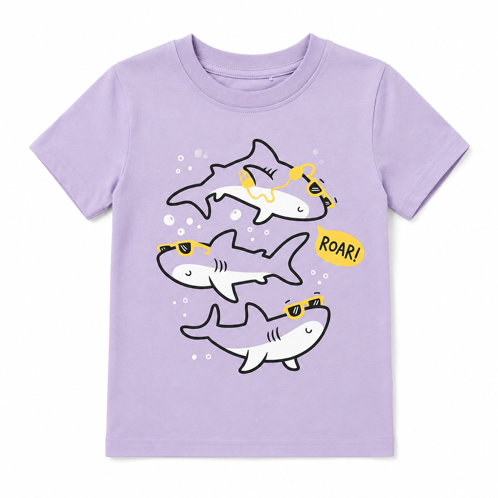 Cool Shark Kids T-shirt