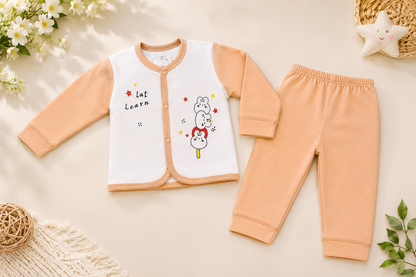 Adorable Baby 2-Piece Outfit Set – Soft & Comfortable Everyday Wear