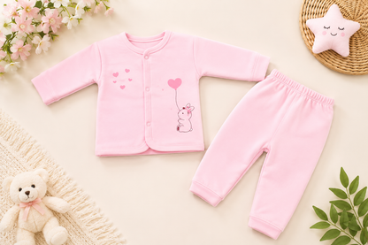 Baby Soft Cotton 2-Piece Winter Set