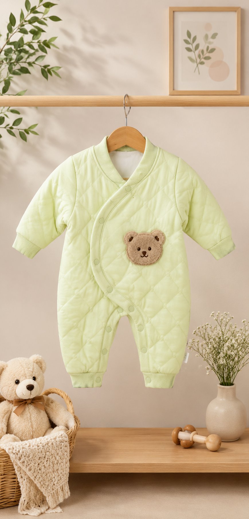 Title: Premium Baby Romper – Soft & Cozy Newborn Outfit