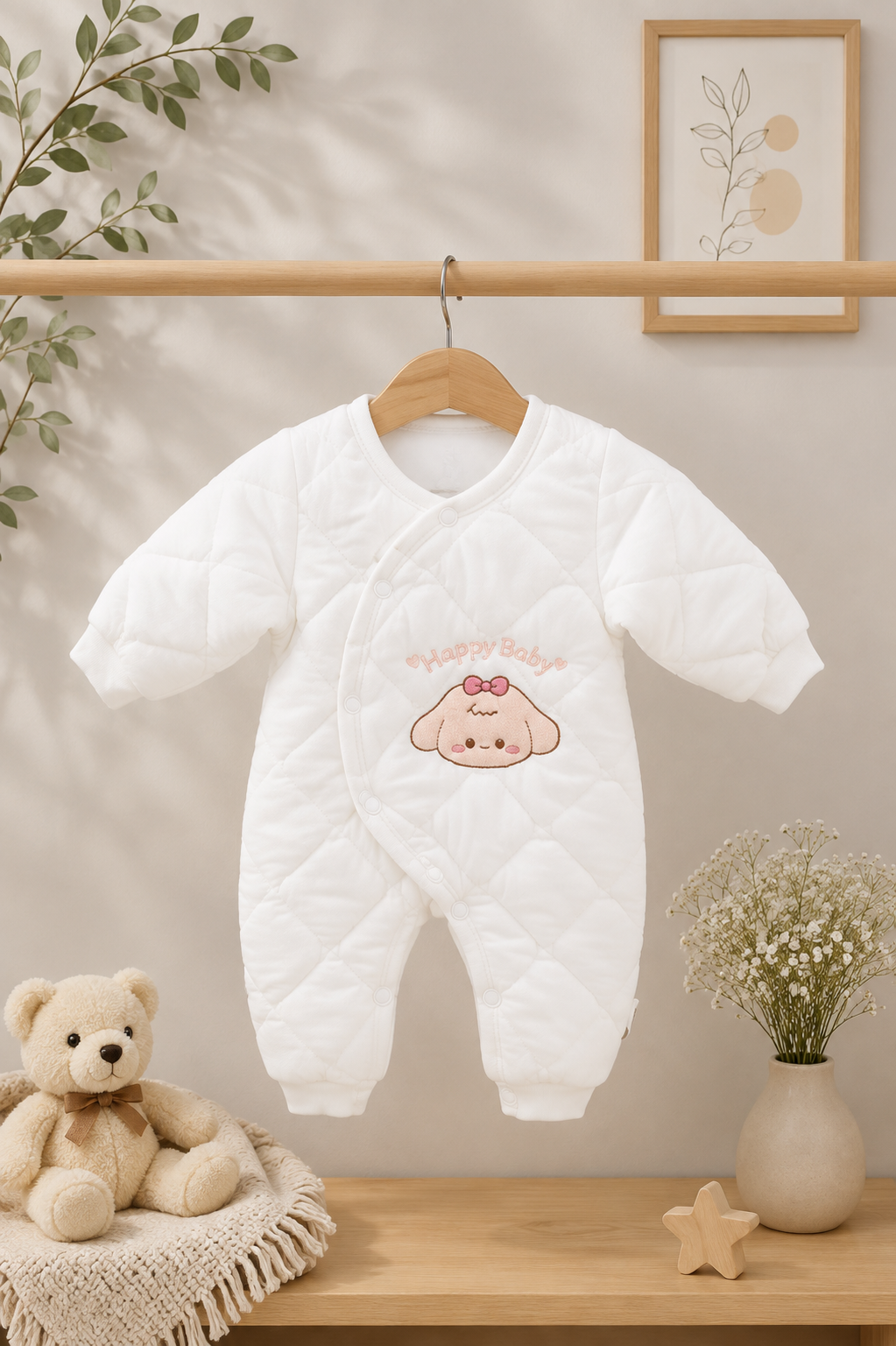 Title: Premium Baby Romper – Soft & Cozy Newborn Outfit