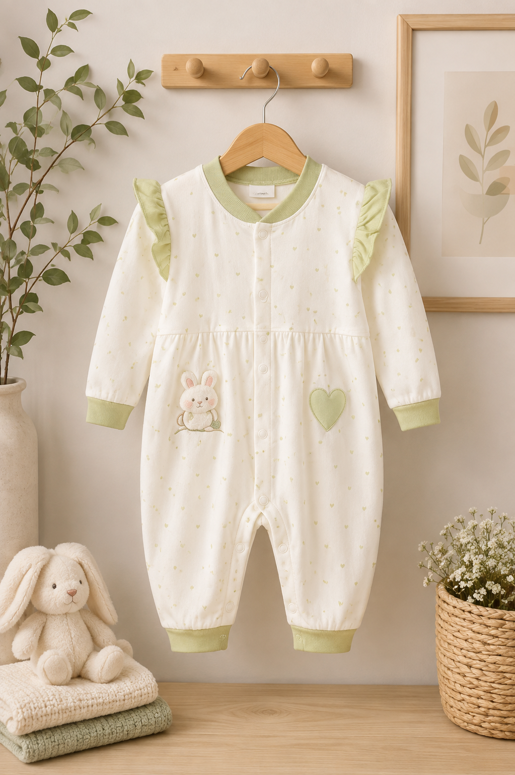 Title: Premium Baby Romper – Soft & Cozy Newborn Outfit