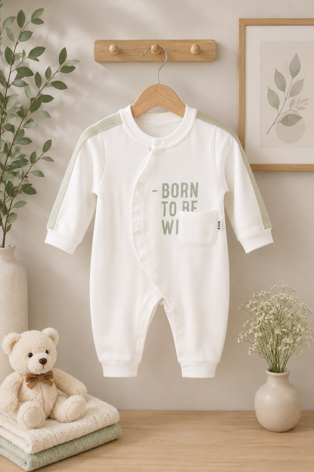 Title: Premium Baby Romper – Soft & Cozy Newborn Outfit