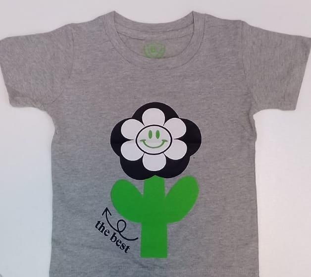 Smiley Flower "You're The Best" Kids T-shirt