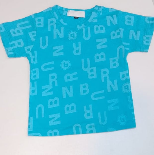 RUN All-Over Print Kids Cotton T-shirt