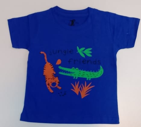 Jungle Friends Kids Cotton T-shirt