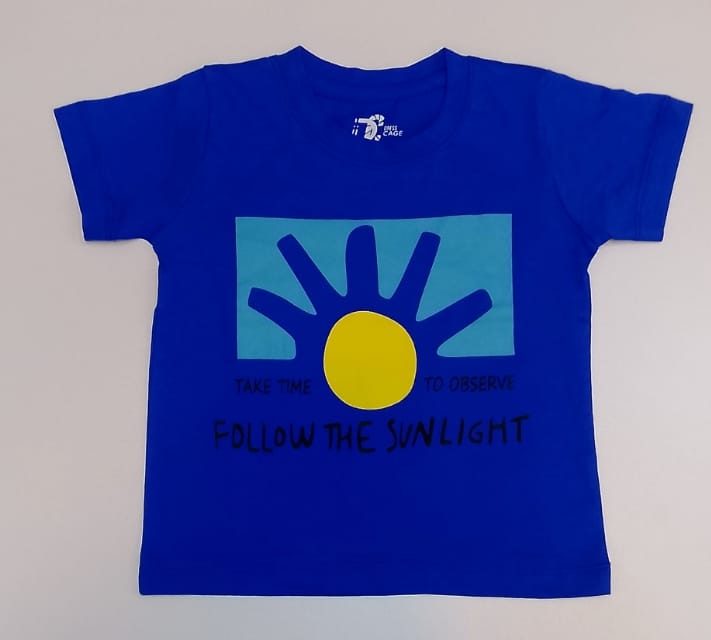 Follow The Sunlight Kids Cotton T-shirt