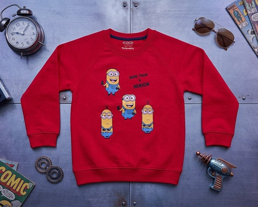 Red Graphic Sweatshirt