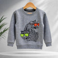 Boys Cool Leopard Graphic Sweatshirt