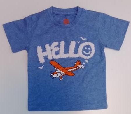 Hello Airplane Kids T-shirt