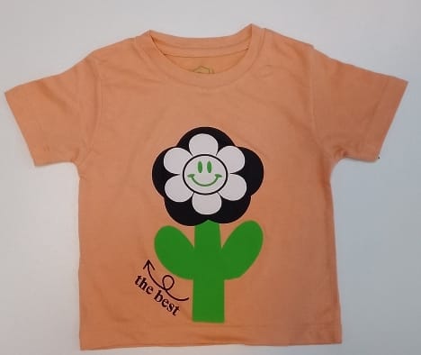 Smiley Flower "You're The Best" Kids T-shirt