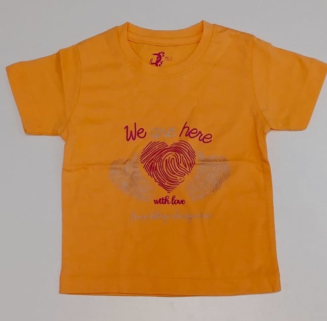 We Are Here With Love Kids T-shirt