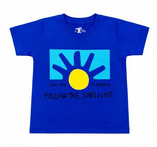 Follow The Sunlight Kids Cotton T-shirt
